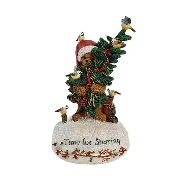 San Francisco Music Co. "Have yourself a merry little Christmas" Music Bear Fig - Picture 1 of 6